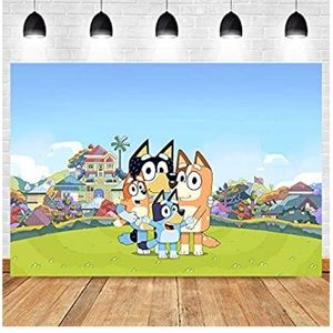 BLUEY Party Backdrop
